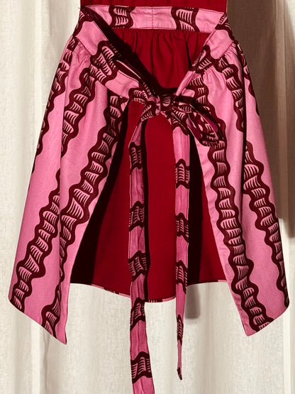 Kids - Reversible Apron “Sugar Cane II” - Petite Mademoiselle