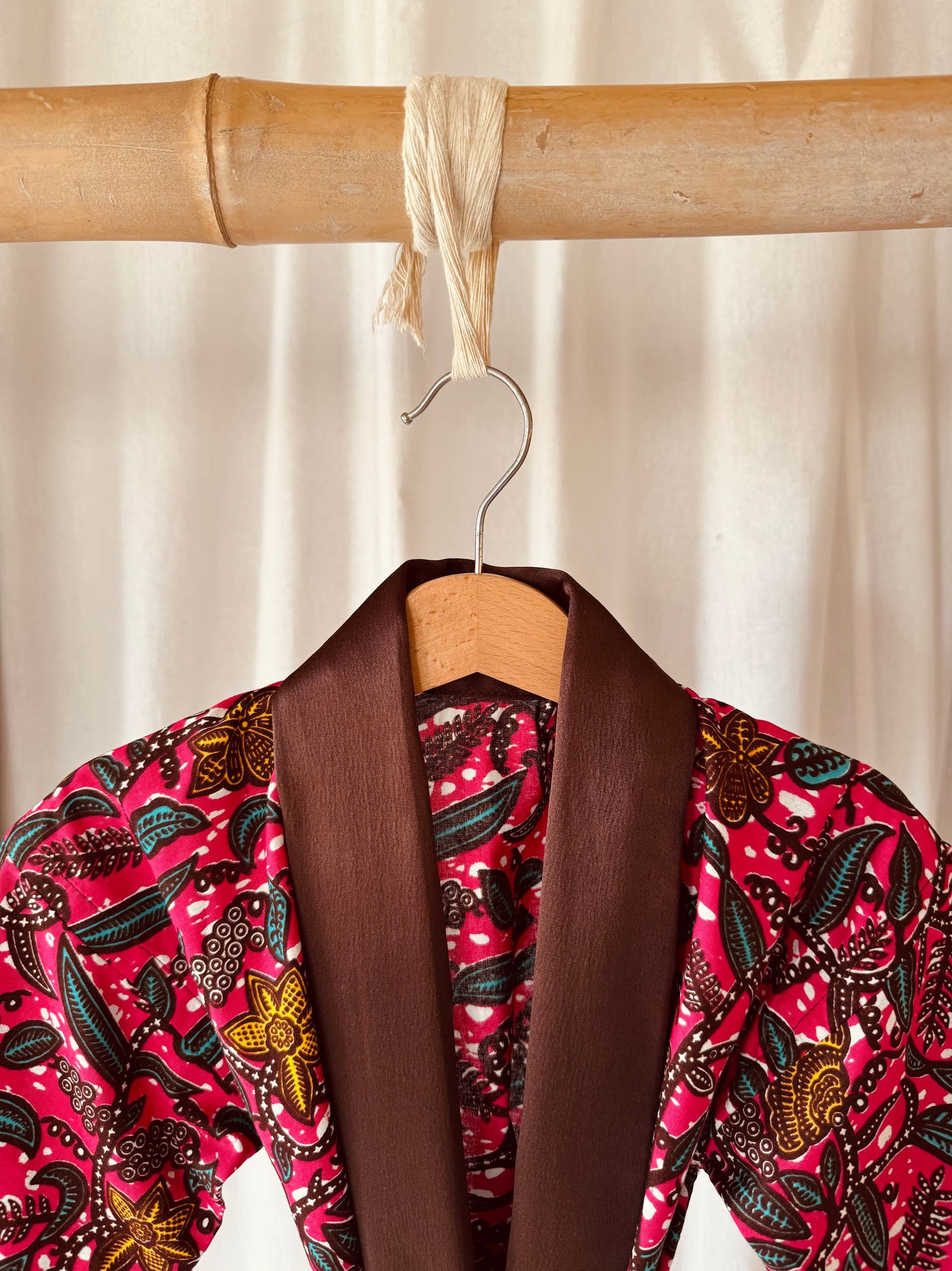 Kids - Afrikimo “Blooming Bliss II ”- Brown Satin