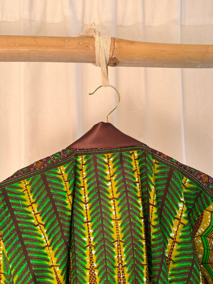 Afrikimo "Ananse" - Deep Brown Satin