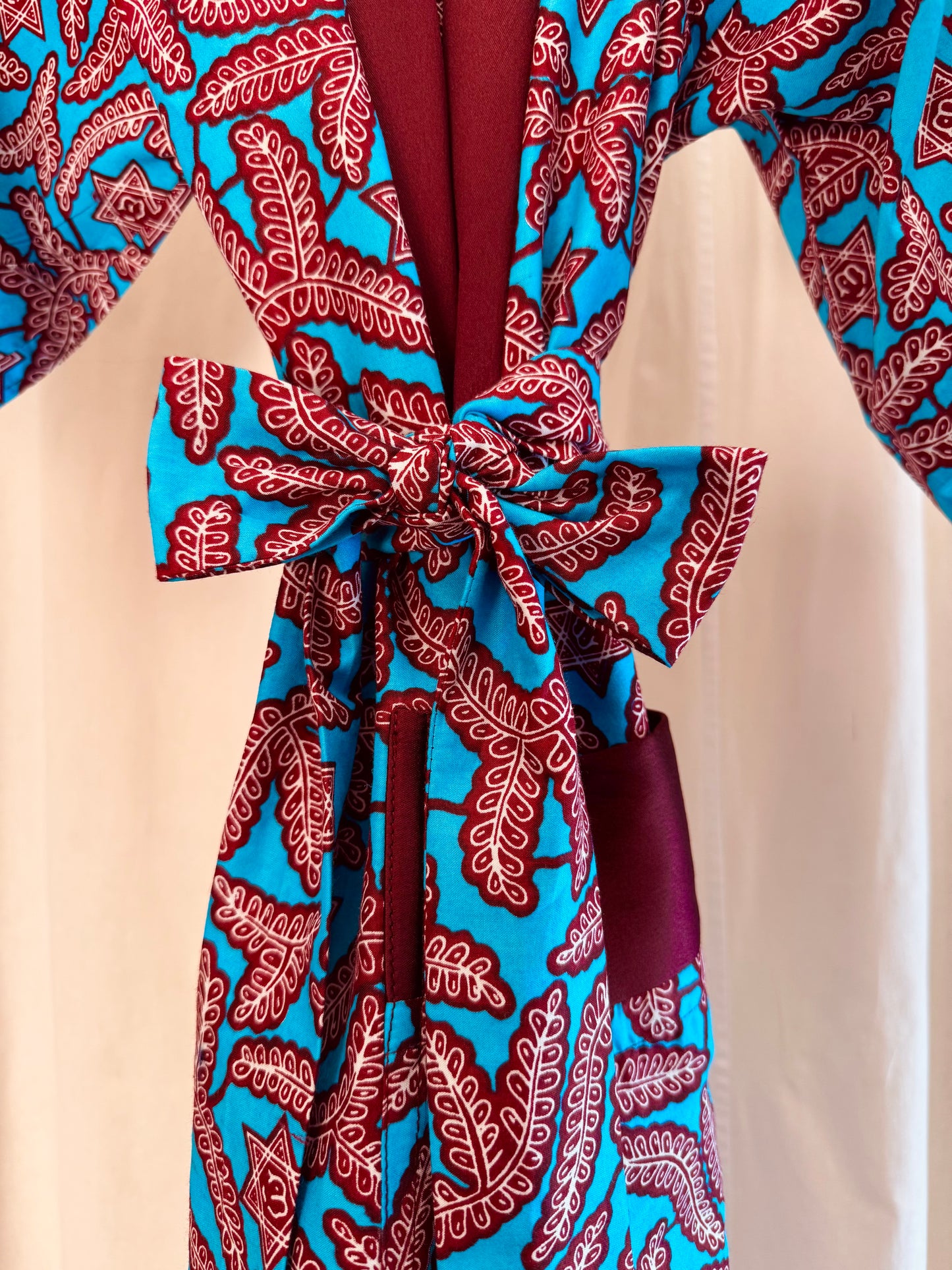Afrikimo "Grace" - Plum Satin