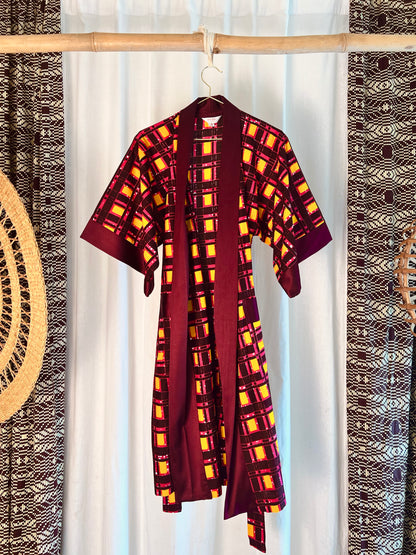 Afrikimo "Brilliance" - Plum Satin