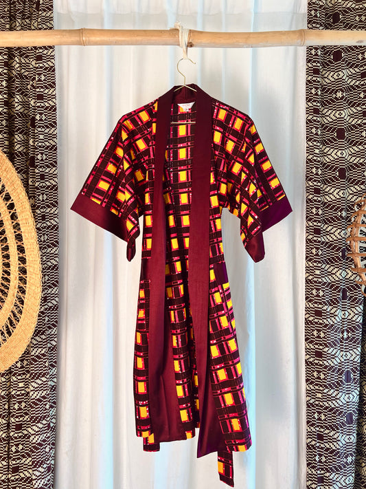 Afrikimo "Brilliance" - Plum Satin