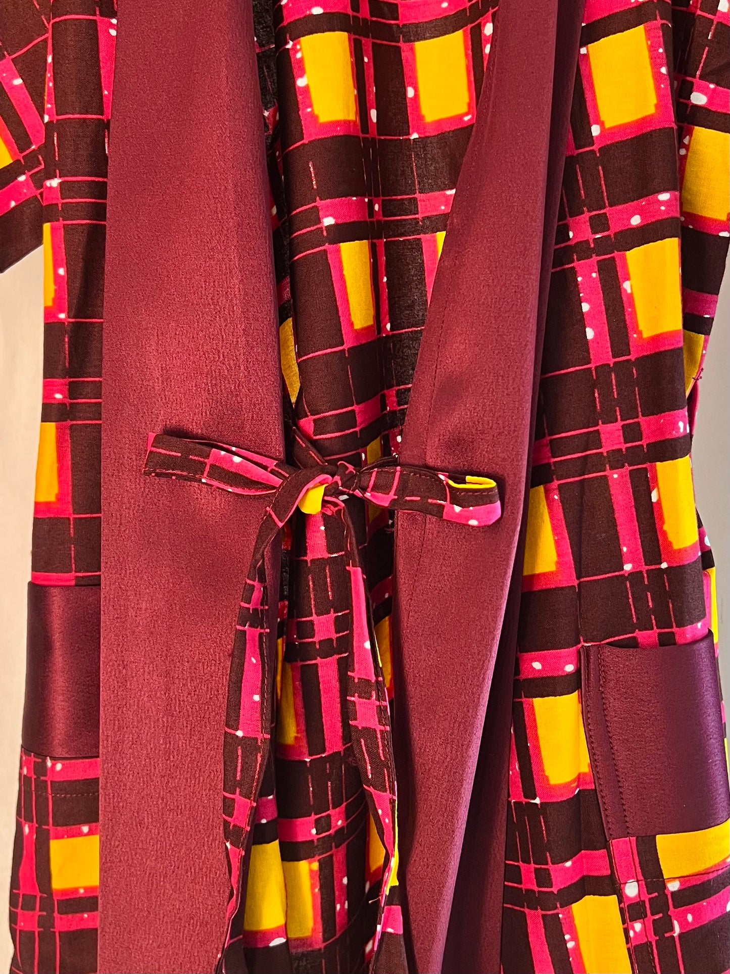 Afrikimo "Brilliance" - Plum Satin