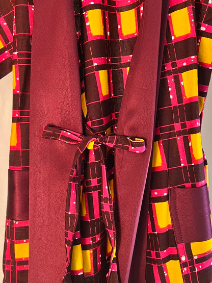 Afrikimo "Brilliance" - Plum Satin