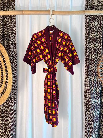Afrikimo "Brilliance" - Plum Satin