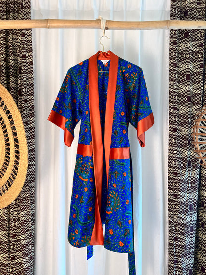 Afrikimo "Bloom" - Burnt Orange Satin
