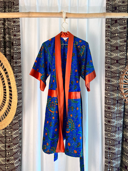 Afrikimo "Bloom" - Burnt Orange Satin