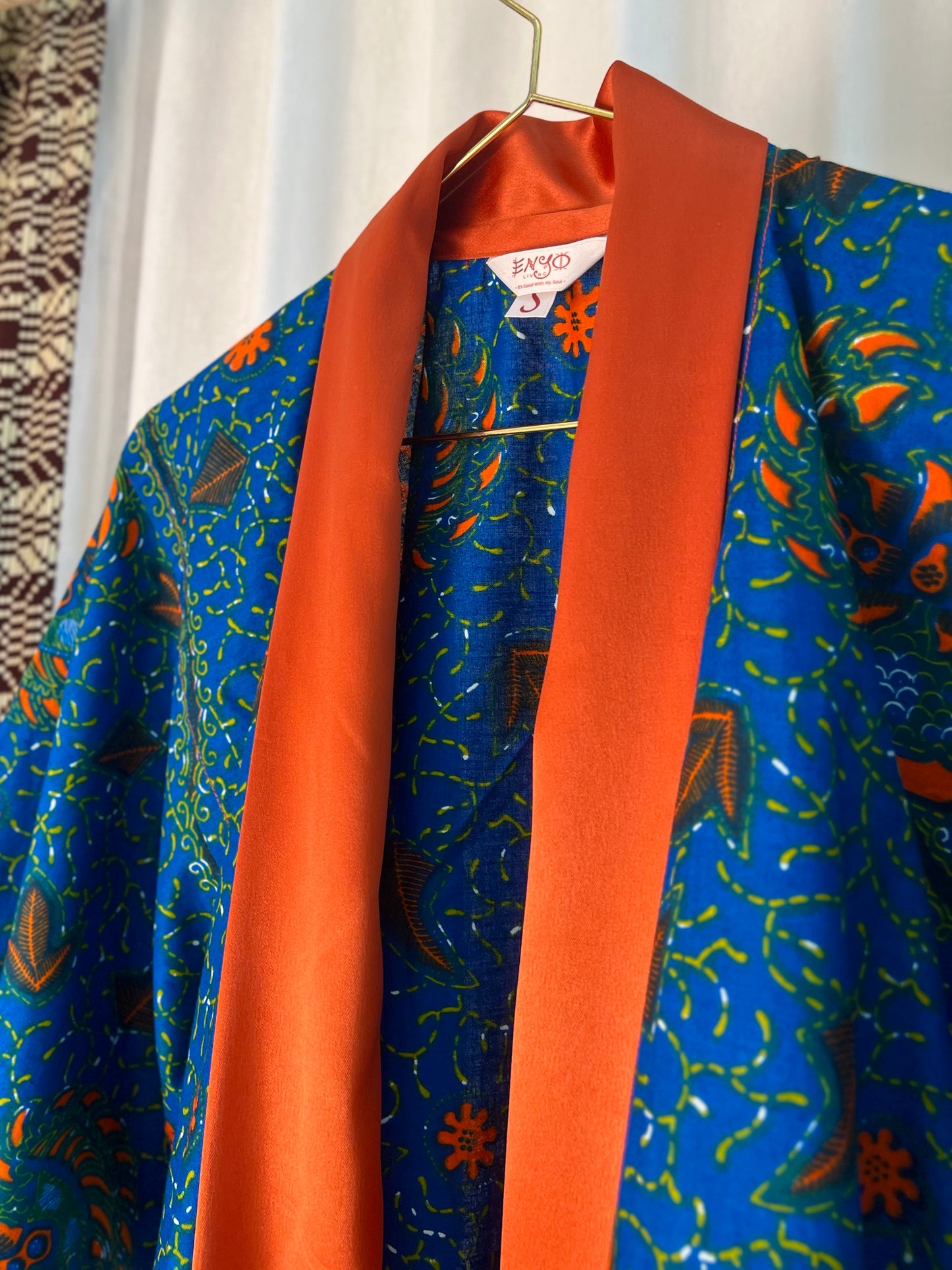 Afrikimo "Bloom" - Burnt Orange Satin