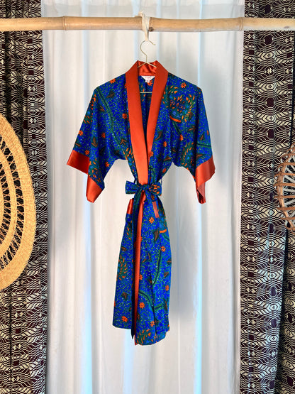 Afrikimo "Bloom" - Burnt Orange Satin
