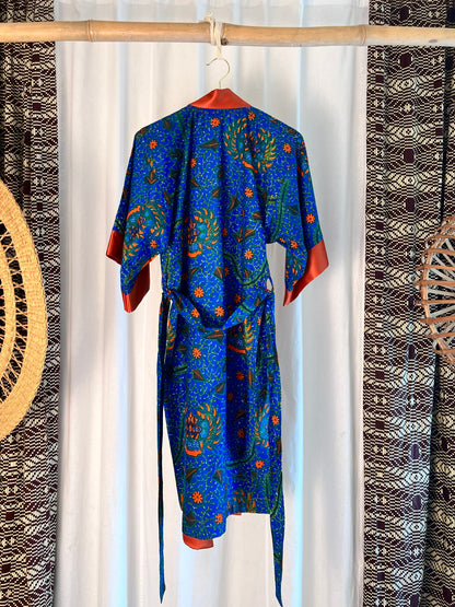 Afrikimo "Bloom" - Burnt Orange Satin