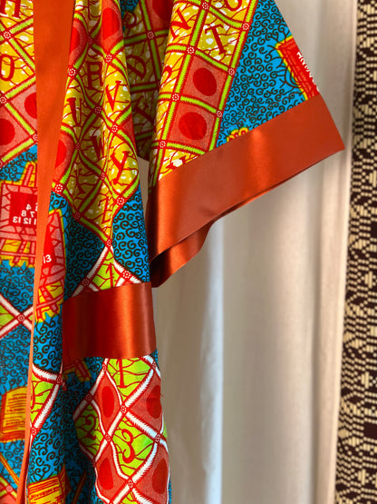 Afrikimo "Enigma" - Burnt Orange Satin