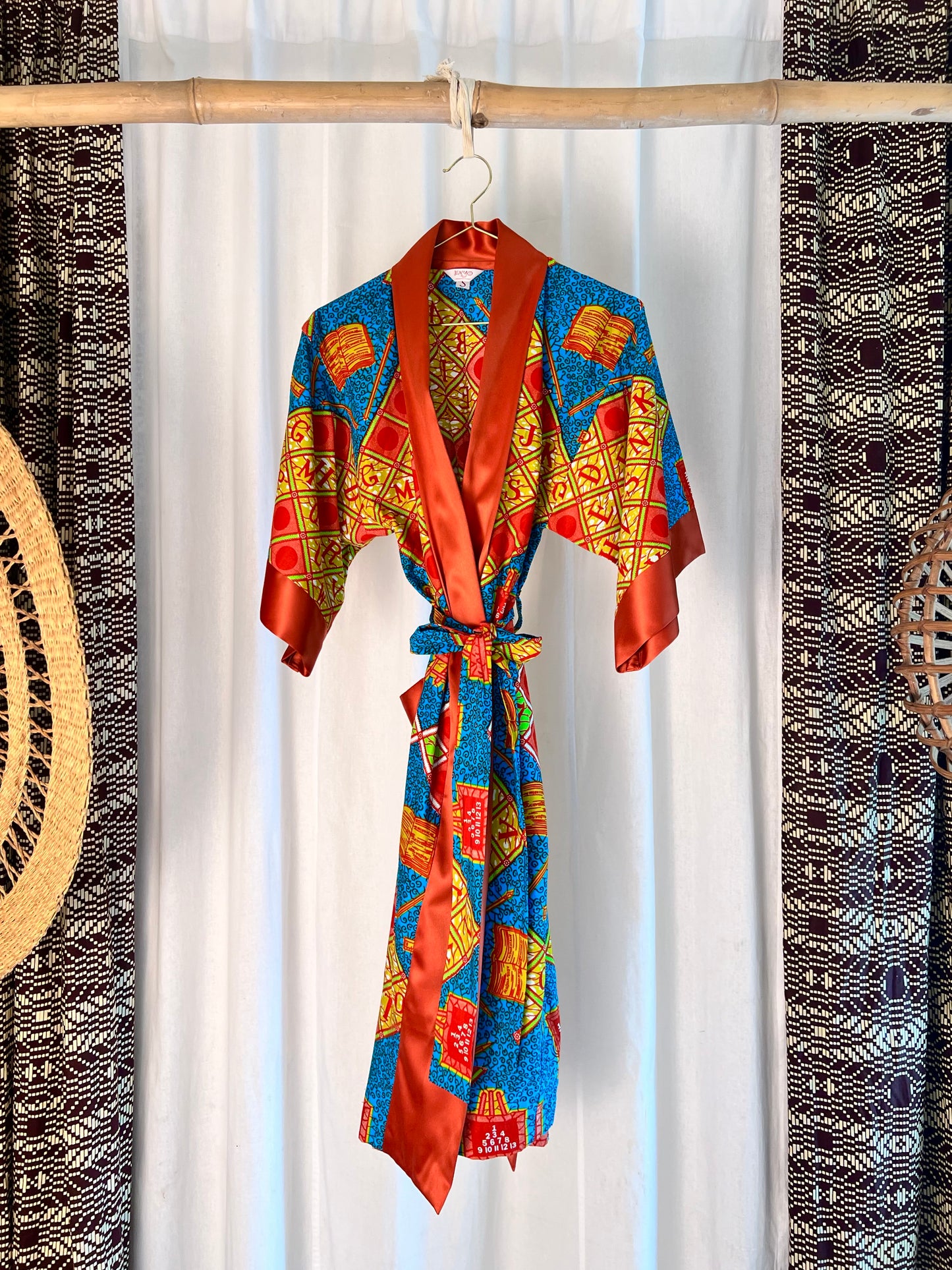 Afrikimo "Enigma" - Burnt Orange Satin