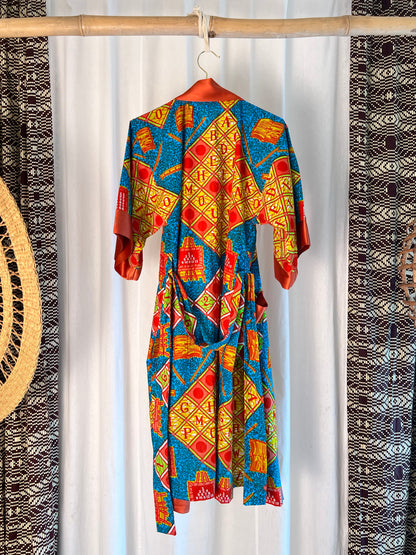 Afrikimo "Enigma" - Burnt Orange Satin