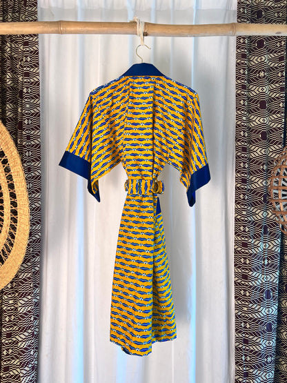 Afrikimo "Gleam I" - Royal Blue Satin