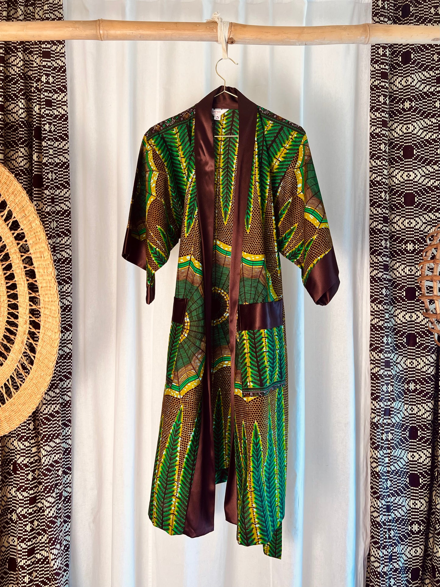 Afrikimo "Ananse" - Deep Brown Satin