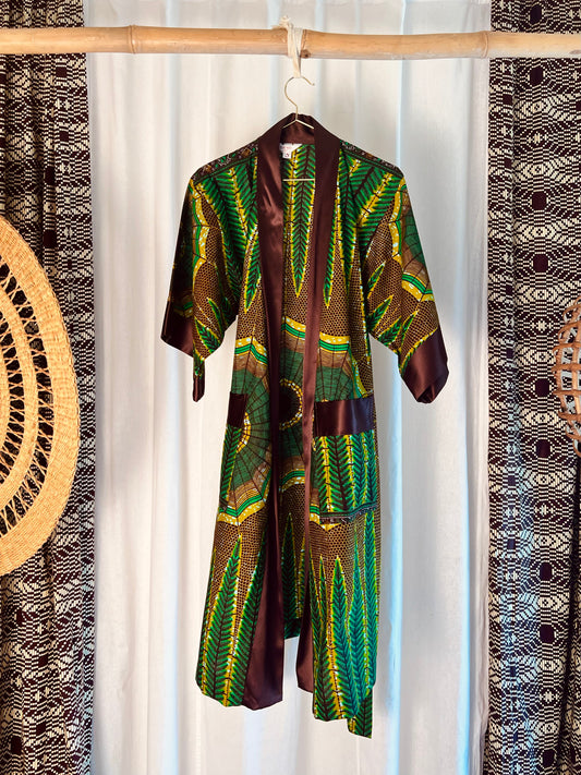 Afrikimo "Ananse" - Deep Brown Satin