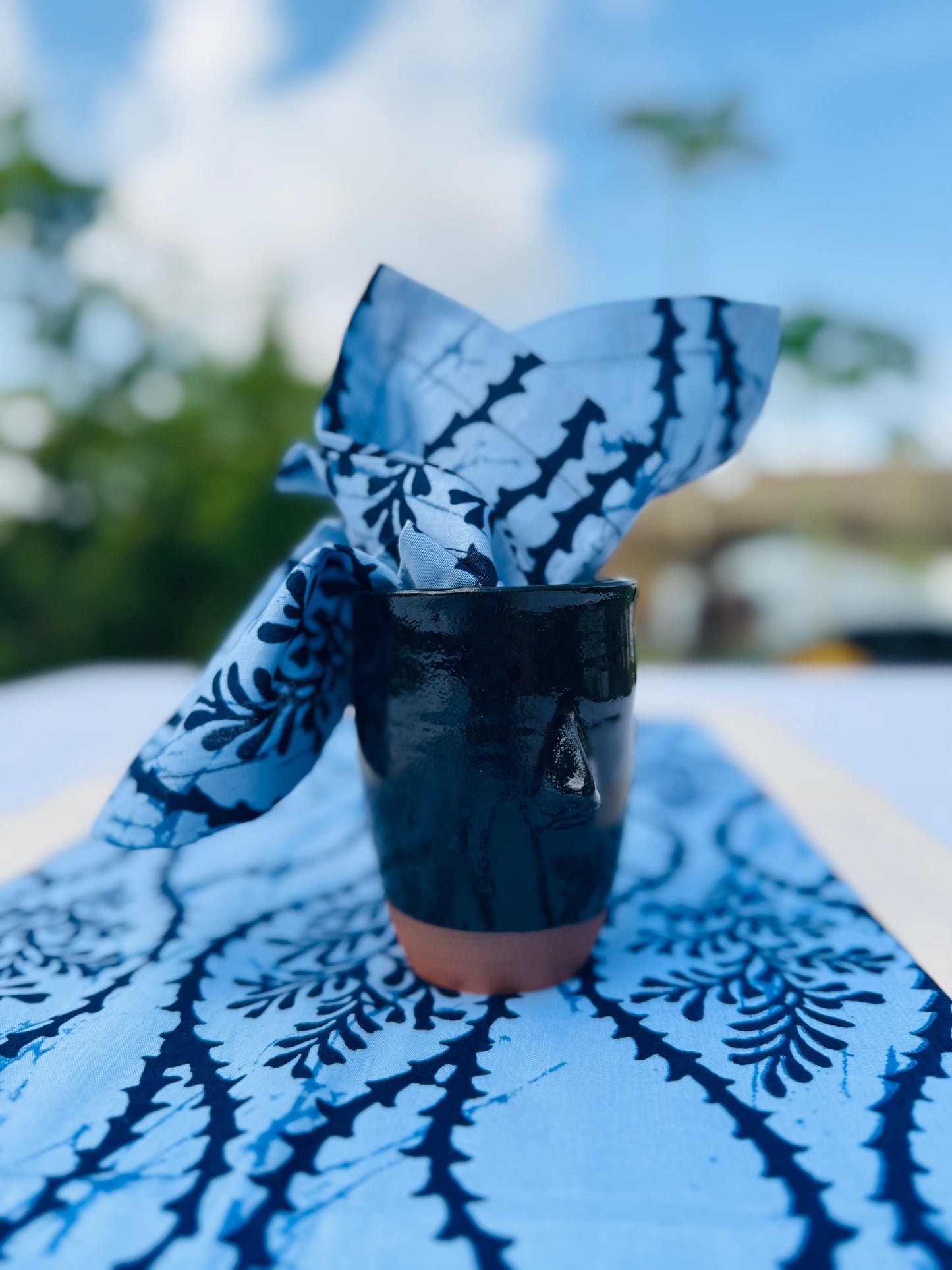 Espresso Cup "Neem" - Midnight Blue