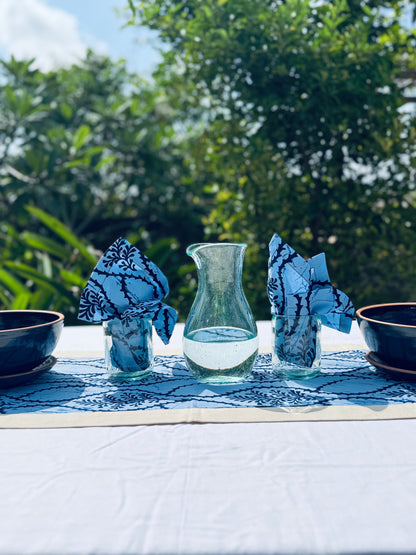 Glass Carafe "Ocean Green"