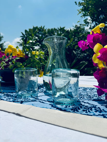 Glass Carafe "Ocean Green"