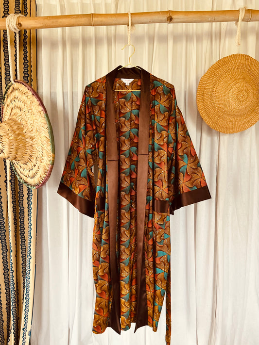 Afrikimo "Mondblume III" - Roter Satin