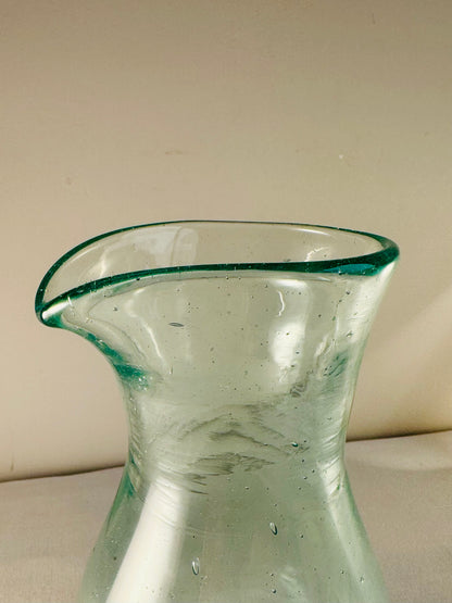 Glass Carafe "Ocean Green"