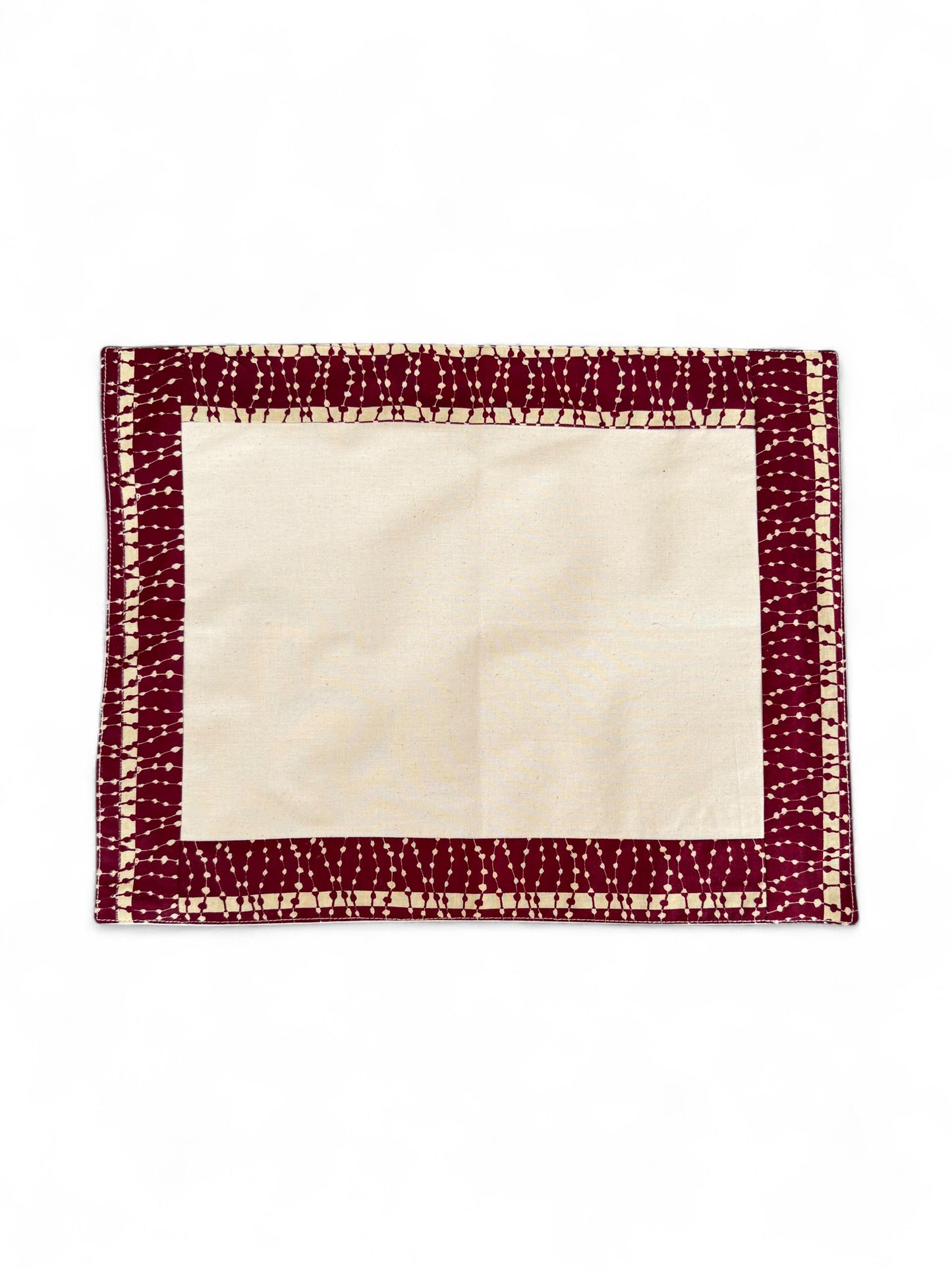 Placemat "Crimson Champagne" - Set of 4