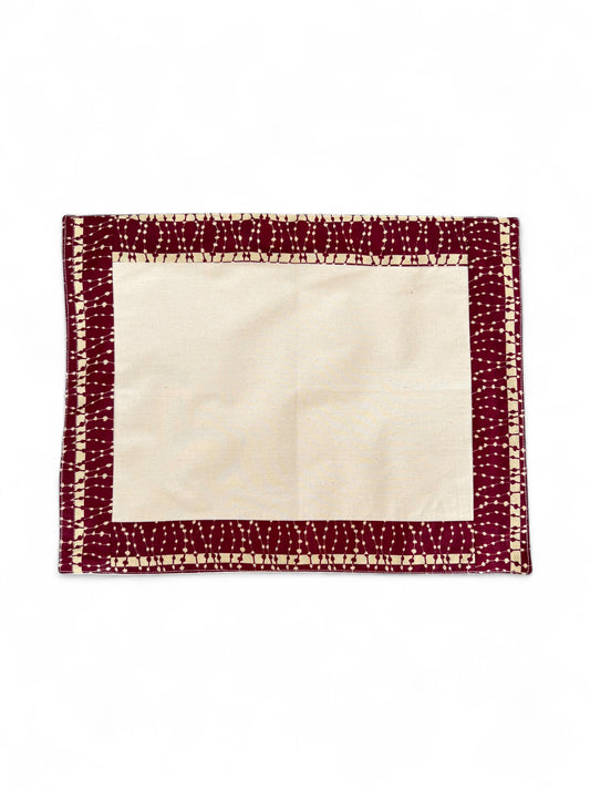 Placemat "Crimson Champagne" - Set of 4