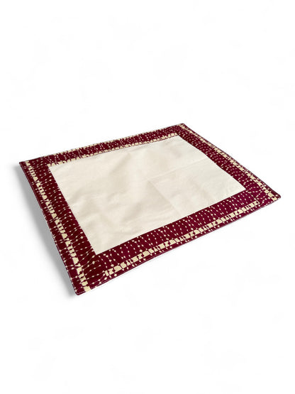Placemat "Crimson Champagne" - Set of 4
