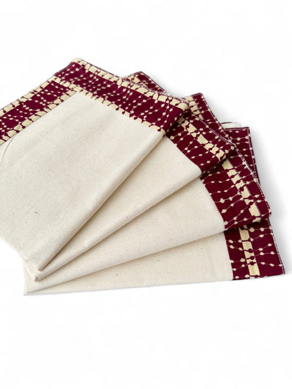 Placemat "Crimson Champagne" - Set of 4