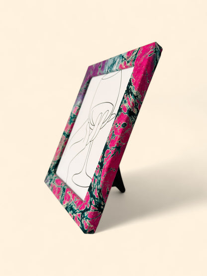 Picture Frame "Glass Form", 6"x 8"