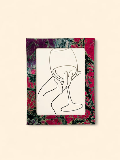 Picture Frame "Glass Form", 6"x 8"