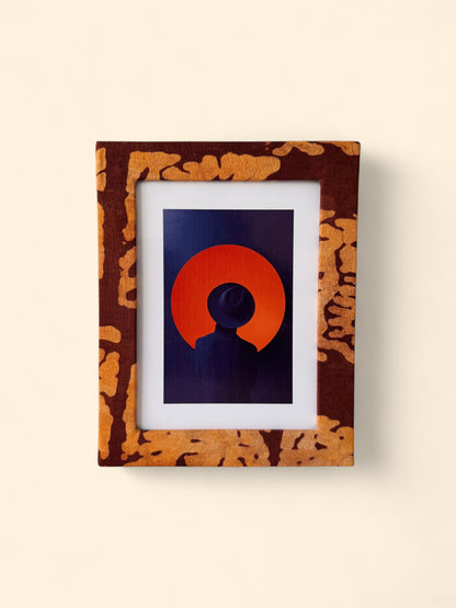 Picture Frame "The Quiet Back", 6"x 8"