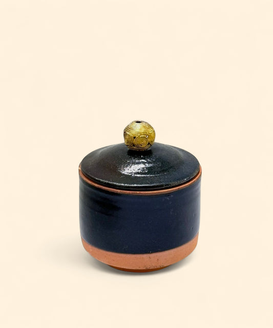 Small Canister "Neem" - Midnight Blue