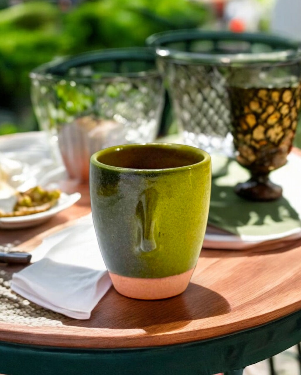 Espresso Cup "Neem" - Lemon Green