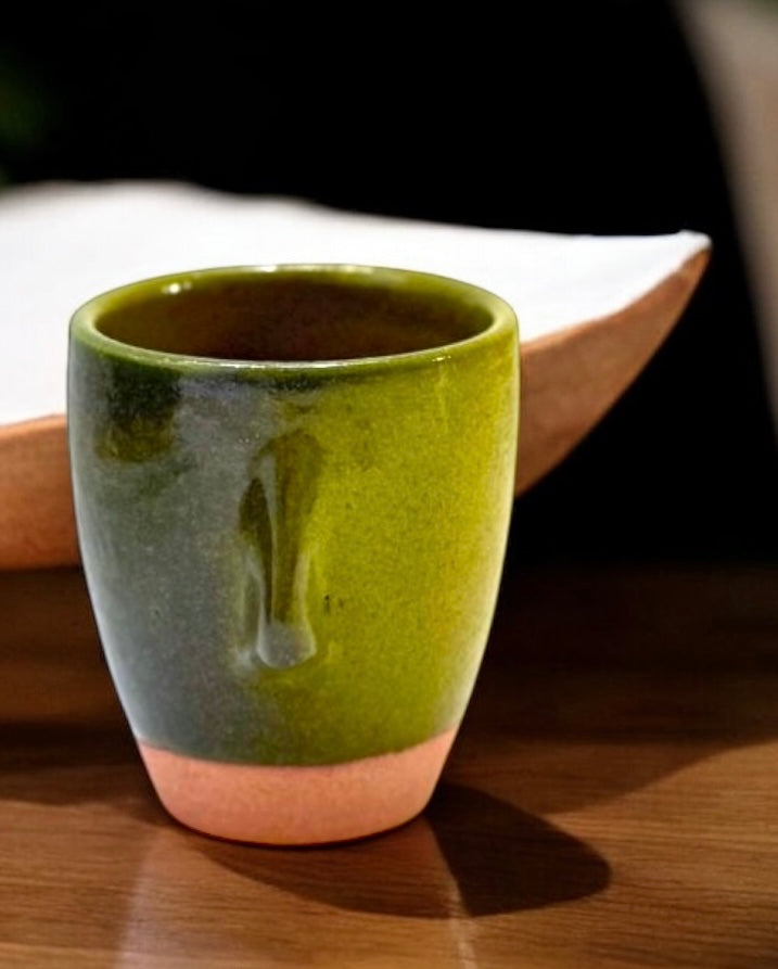Espresso Cup "Neem" - Lemon Green
