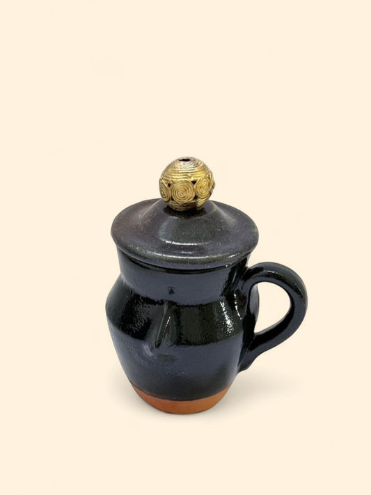 Milk Jug "Neem Face" - Midnight Blue