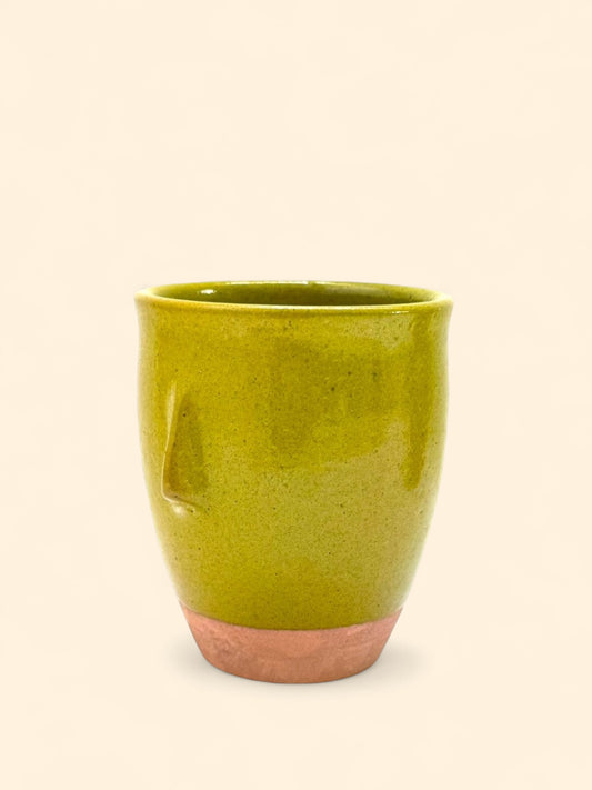 Coffee Mug "Neem Face" - Chartreuse