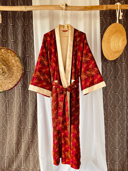 Reversible Kimono "Beating Drum I"