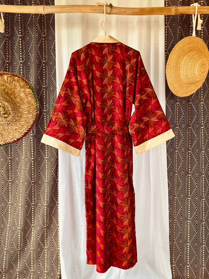 Reversible Kimono "Beating Drum I"