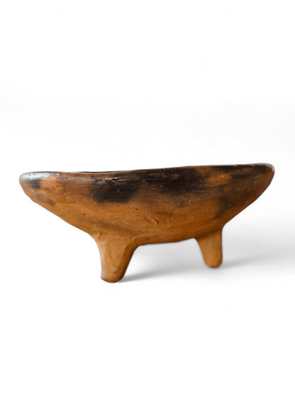 Earthenware: Four-legged Meko Bowl,  13"