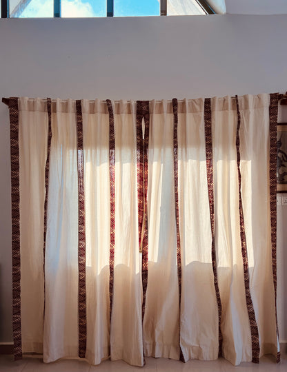 Curtains "Beehive Bliss" - Stripy