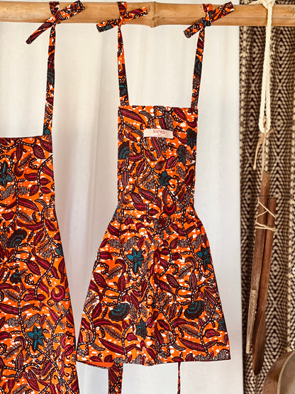 Kids - Reversible Apron “Blooming Bliss” - Petite Mademoiselle