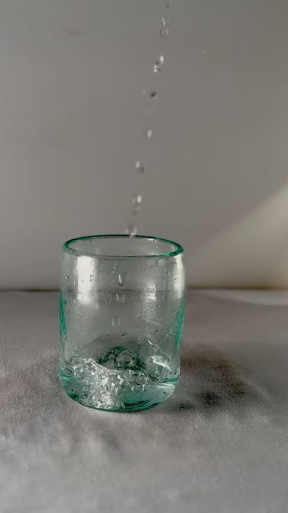 Glass Cup "Ocean Green"